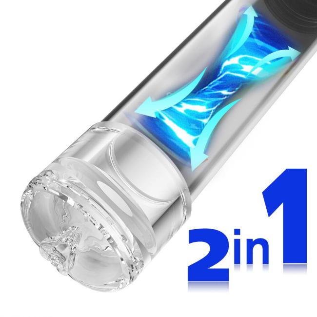 2 In 1 Vagina Sucking Electric Penis Enhancement Pump