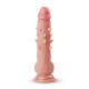 7.9” Suction Cup Realistic Dildo with Thorns