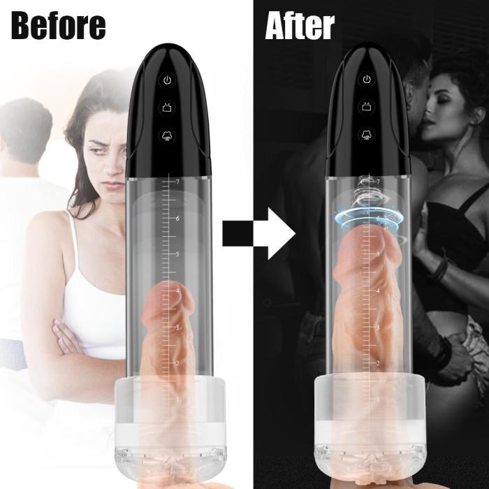 2 In 1 Vagina Sucking Electric Penis Enhancement Pump