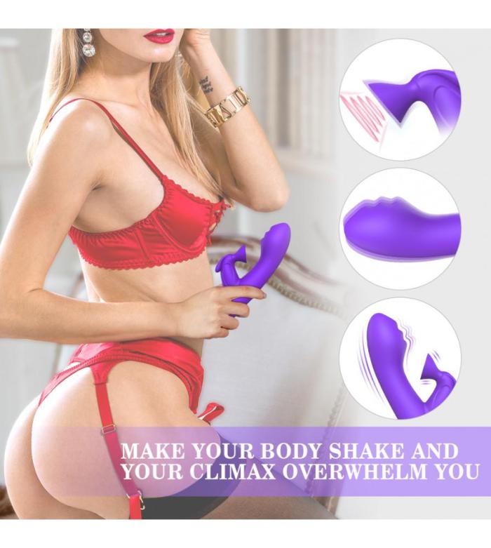 Clitoral Sucking Víbrator Powerful 7 Frequency Nipple Sucker G Spot Stimulator Women Sex Toy Rechargeable Waterproof
