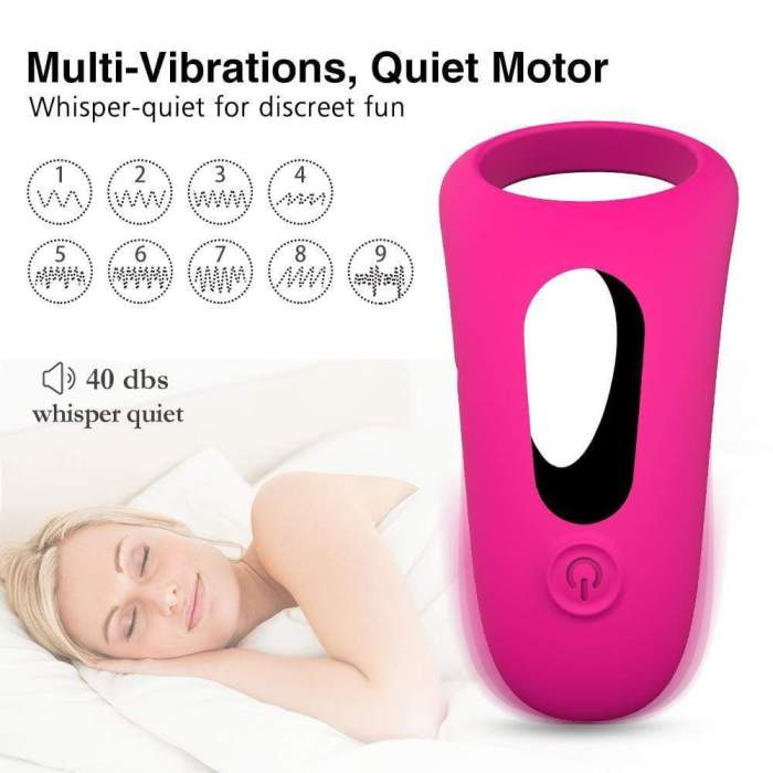 Couples Vibrating Ring | Remote Control Penis Ring Vibrators