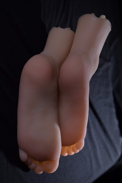 Realistic Silicone Feet with Vaginas