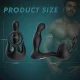 3 IN 1 Finger-Like Wiggle Motion 9 Vibration Modes Prostate Massager with Cock Ring