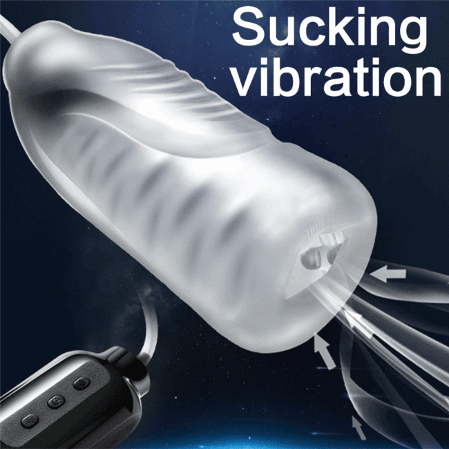 7 Modes Strong Sucking  Electric Deep Throat Clip Suction Sex Toys for Men