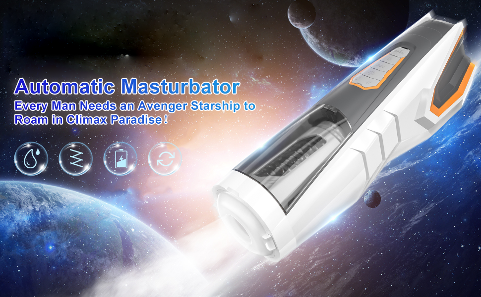 buy sex toy for men Jayce Automatic Male Masturbator With 9 Thrusting & Rotating & 9 Vibra –  Premium Online Adult Sex Toys Shop main image 1