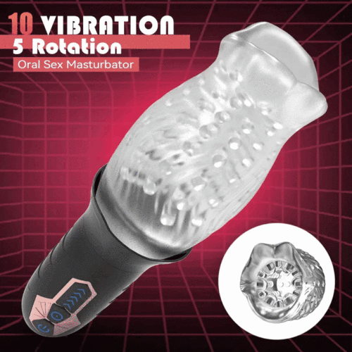 2022 Upgraded Best-Selling Male Auto Masturbation Cup with 10 Vibration 5 Rotation