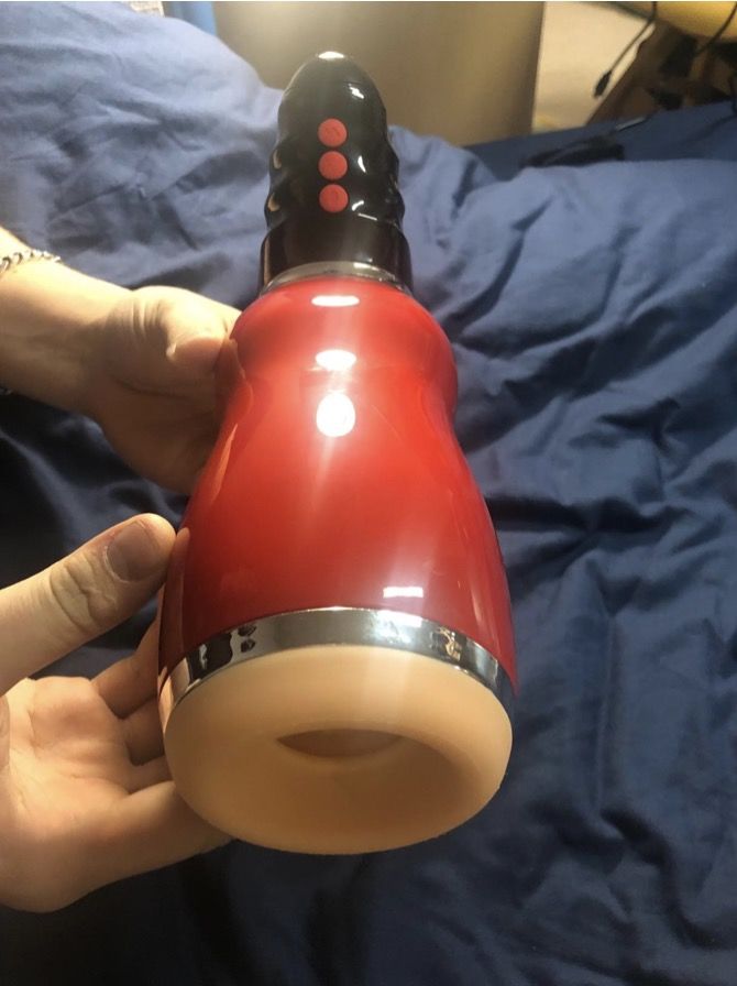 Airbag Sucking Deep Throat Sexual Moans Blow Job Male Masturbator photo review