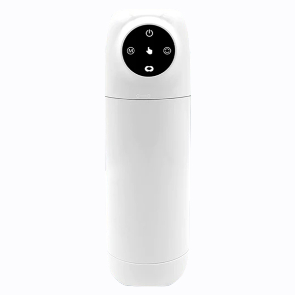 P1 100% Waterproof Blowjob Machine Rotation Suction Heating Function Male Masturbator