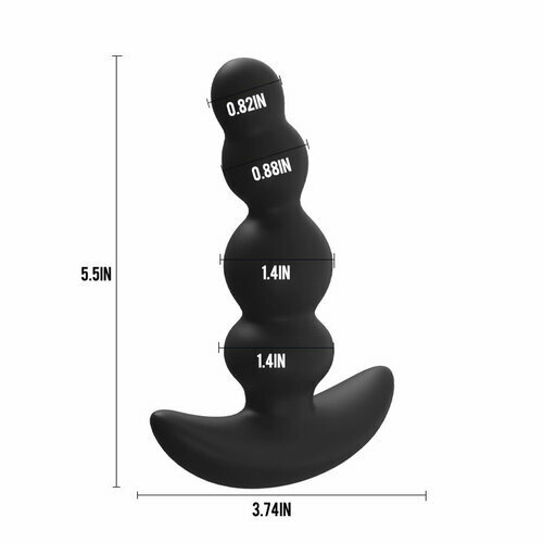 Remote Control 360° Rotating Anal Vibrator Prostate Massager