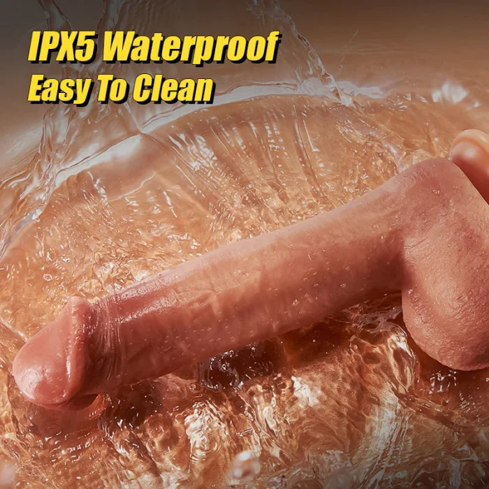 💥NEW YEAR GET FREE LUBE💥 9 Vibration & 3 Thrusting Swing & Heat Realistic Dildo 8.66 Inch