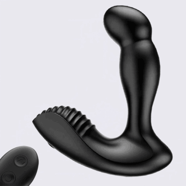 3 in 1 Prostate Vibrator Toy with 5 Wiggle & 2x10 Vibration Modes