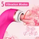 Hellofuntoys™ Clitoral Sucking Vibrator Sex Toys with 8 Sucking and 5 Licking Vibrations