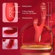 Hellofuntoys - Rabbit Tapping Vibrating All-In-One G-Spot Vibrator for Women