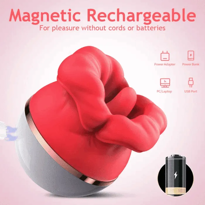 HELLOFUNTOYS™ 5 Frequency 3 Speed Blowjob Big Nozzl Sex Vibrating Toy Unisex