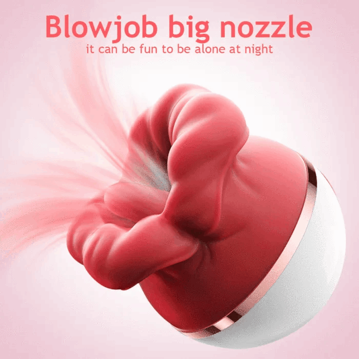 HELLOFUNTOYS™ 5 Frequency 3 Speed Blowjob Big Nozzl Sex Vibrating Toy Unisex