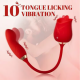 Momo - Rose Clit Licking & Vibrating Stimulator Multifunctional Vibrator