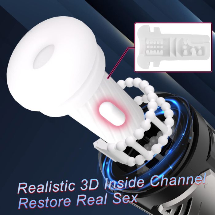 Hellofuntoys™ 7 Thrusting & Vibration ModesElectric Male Stroker Pocket Pussy for Men