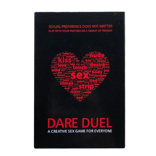 Hellofuntoys Dare Duel - A Erotic Stimulate Sexual Postures Romantic Game For Couples Sex Game Card