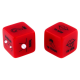 Hellofuntoys Red Color 6-sided Fun Dice Combination Action Posture Color Dice Entertainment Provocative Products