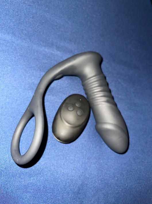 10 Vibrating 3 Thrusting Remote Control Anal Vibrator photo review