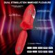 10 Vibration Thrusting & 10 Kissing Biting Modes Thrusting Rose Sex Toy Vibrate