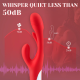 Hellofuntoys - Rabbit Tapping Vibrating All-In-One G-Spot Vibrator for Women