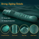 3 IN 1 Telescopic G-Spot Vibrator with Beads Ring and Clit Stimulator