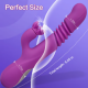Seraphina 3 Telescopic Vibration 7 Rotating Heating Bendable Vibrator for Clitoral and G-spot Stimulation