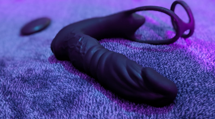 Fleshline™ Alexander - Bluetooth App Control 9 Vibrating Thrusting 3-in-1 Prostate Massager With 2 Cock Rings photo review