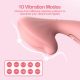 Clitoral Stimulator Mini Vibrator - 10 Modes for Female Pleasure | Quiet G Spot & Nipple Vibrator