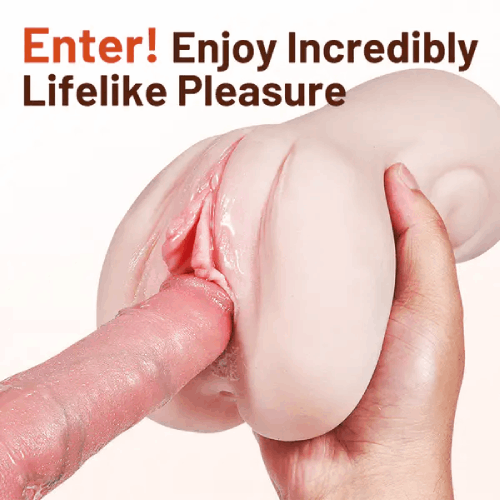Vibrating Pocket Pussy Male Masturbator - Image 2