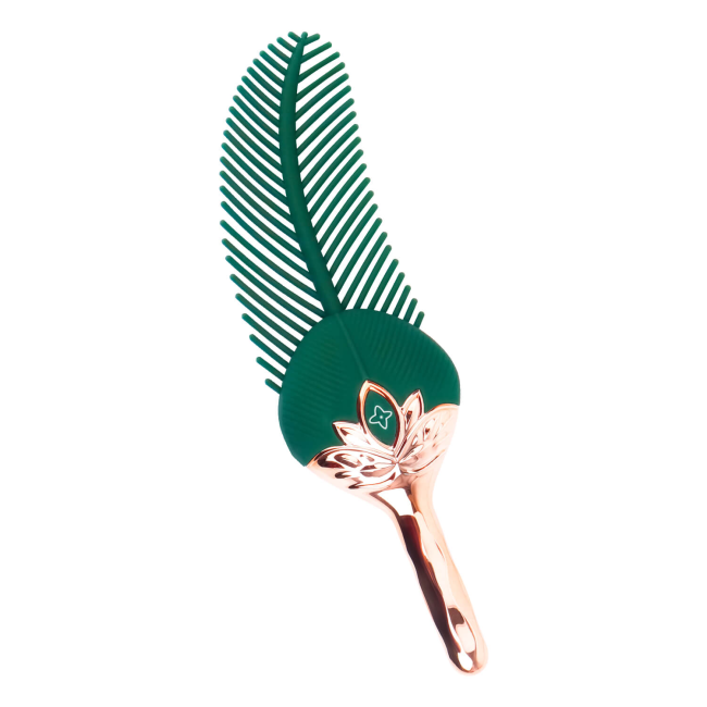 Hellofuntoys Vibrating Feather Tickler For Arousing And Foreplay