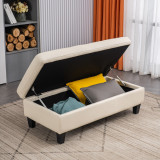 L-shaped Disassembly, Backrest Pull Point, Variable Combination, Three-seat Indoor Sofa, Solid Wood Soft Bag PU 194*67*83cm White Simple Nordic Style N101