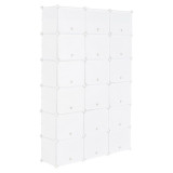12-Tier Portable 72 Pair Shoe Rack Organizer 36 Grids Tower Shelf Storage Cabinet Stand Expandable for Heels, Boots, Slippers, White