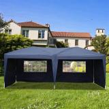 Lotto 3 x 6m Two Windows Practical Waterproof Folding Tent Blue