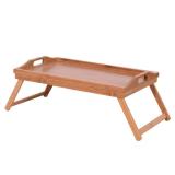 Simple Bamboo Tea Table Wood Color