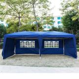 Lotto 3 x 6m Two Windows Practical Waterproof Folding Tent Blue