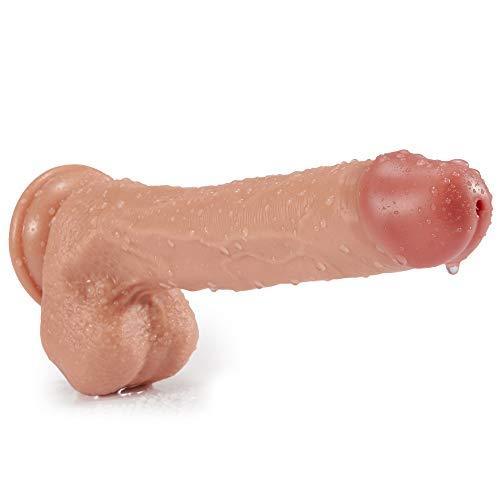 9.5  Squirting G-spot Ejaculating Dildo with strong suction cup