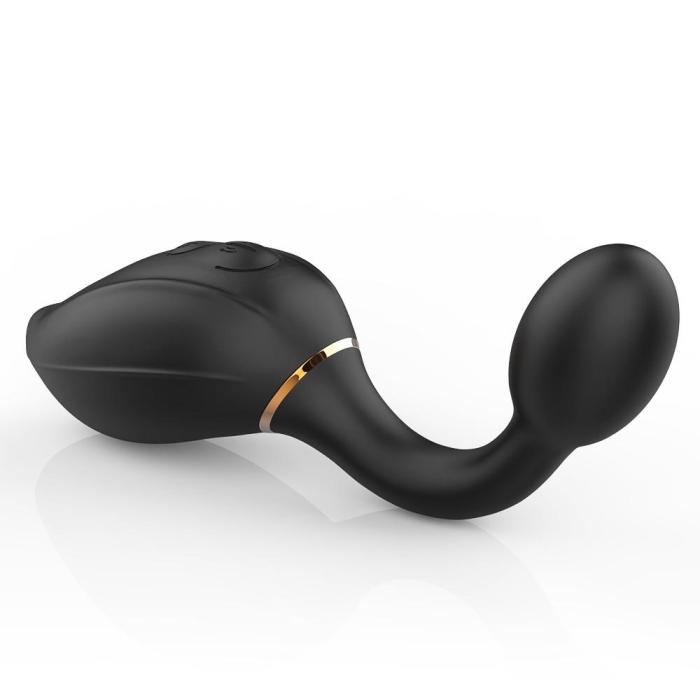 YUANSE 7-Frequency Inflatable Anal or Vigina Vibrator