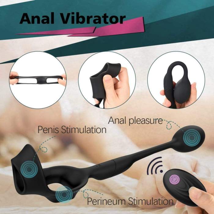 Sohimi PERLE Cock Ring With an Anal Vibrator