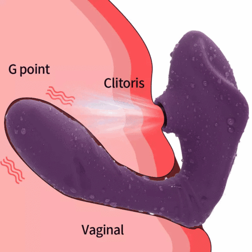 Female Wearable Clitoral Sucking Vibrator Vaginal G-Spot Vibrator