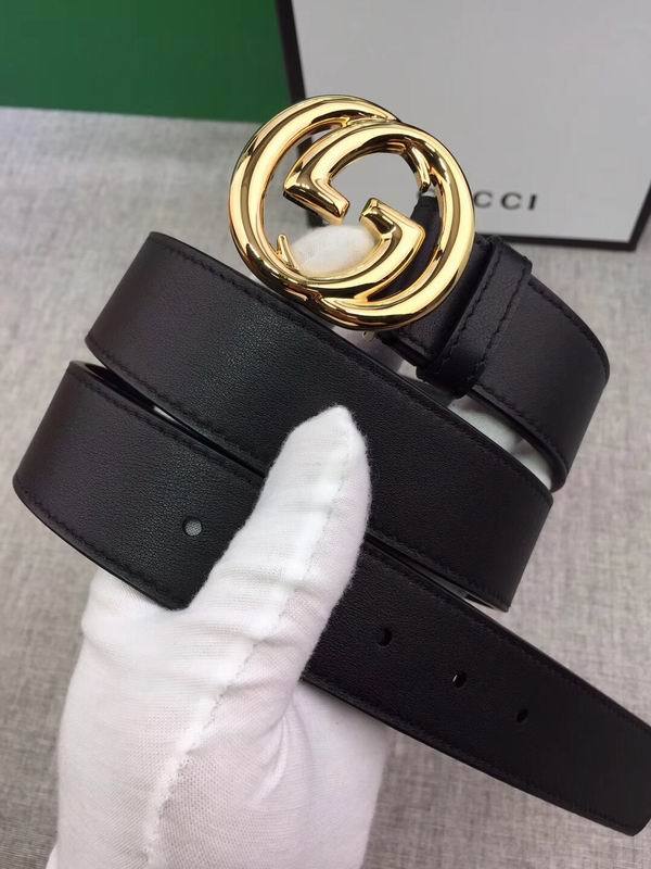 Super Perfect Quality G women Belts(100% Genuine Leather,steel Buckle)-456