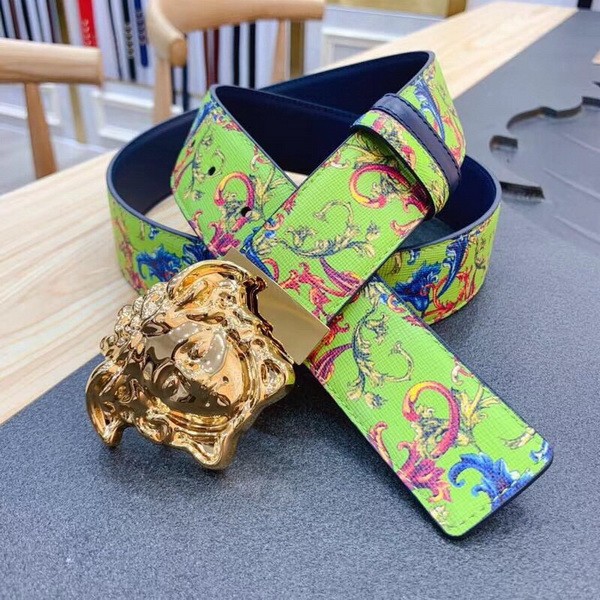 Super Perfect Quality Versace Belts(100% Genuine Leather,Steel Buckle)-516