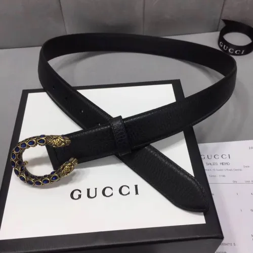 Super Perfect Quality G women Belts(100% Genuine Leather,steel Buckle)-422