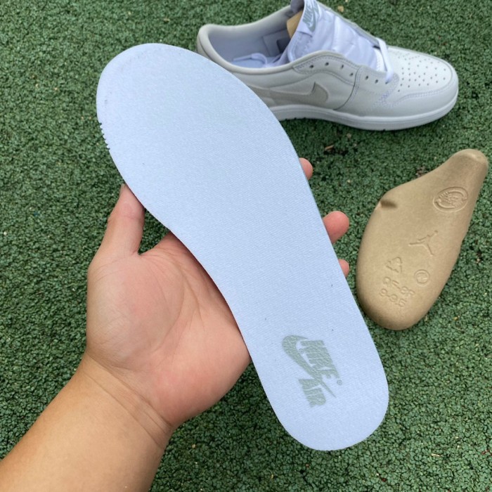 Authentic Air Jordan 1 Low OG “Neutral Grey” GS