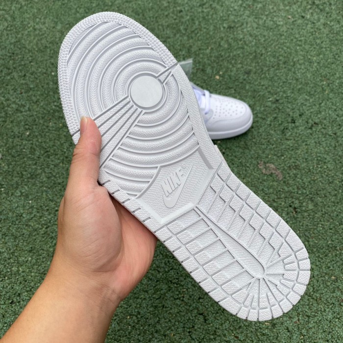 Authentic Air Jordan 1 Low OG “Neutral Grey” GS