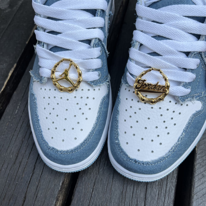 Authentic Air Jordan 1 High OG “Denim”  GS