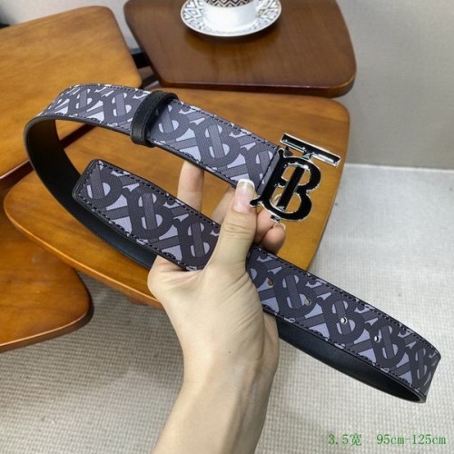 Super Perfect Quality Burberry Belts(100% Genuine Leather,steel buckle)-195