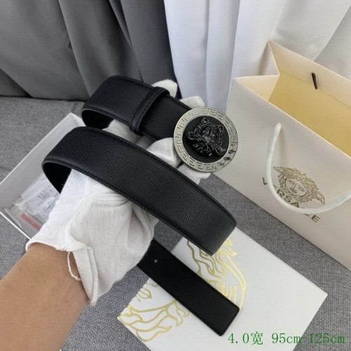 Super Perfect Quality Versace Belts(100% Genuine Leather,Steel Buckle)-524