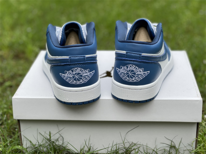 Authentic Air Jordan 1 Low “Marina Blue”